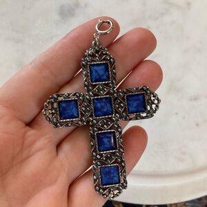 Vintage Gothic Style Cross Pendant